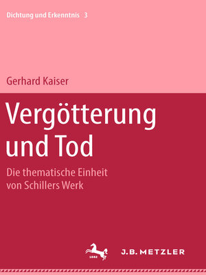 cover image of Vergötterung und Tod